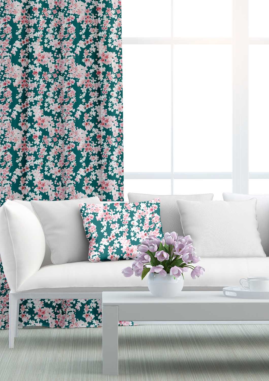 Cherry Blossom Aquamarine